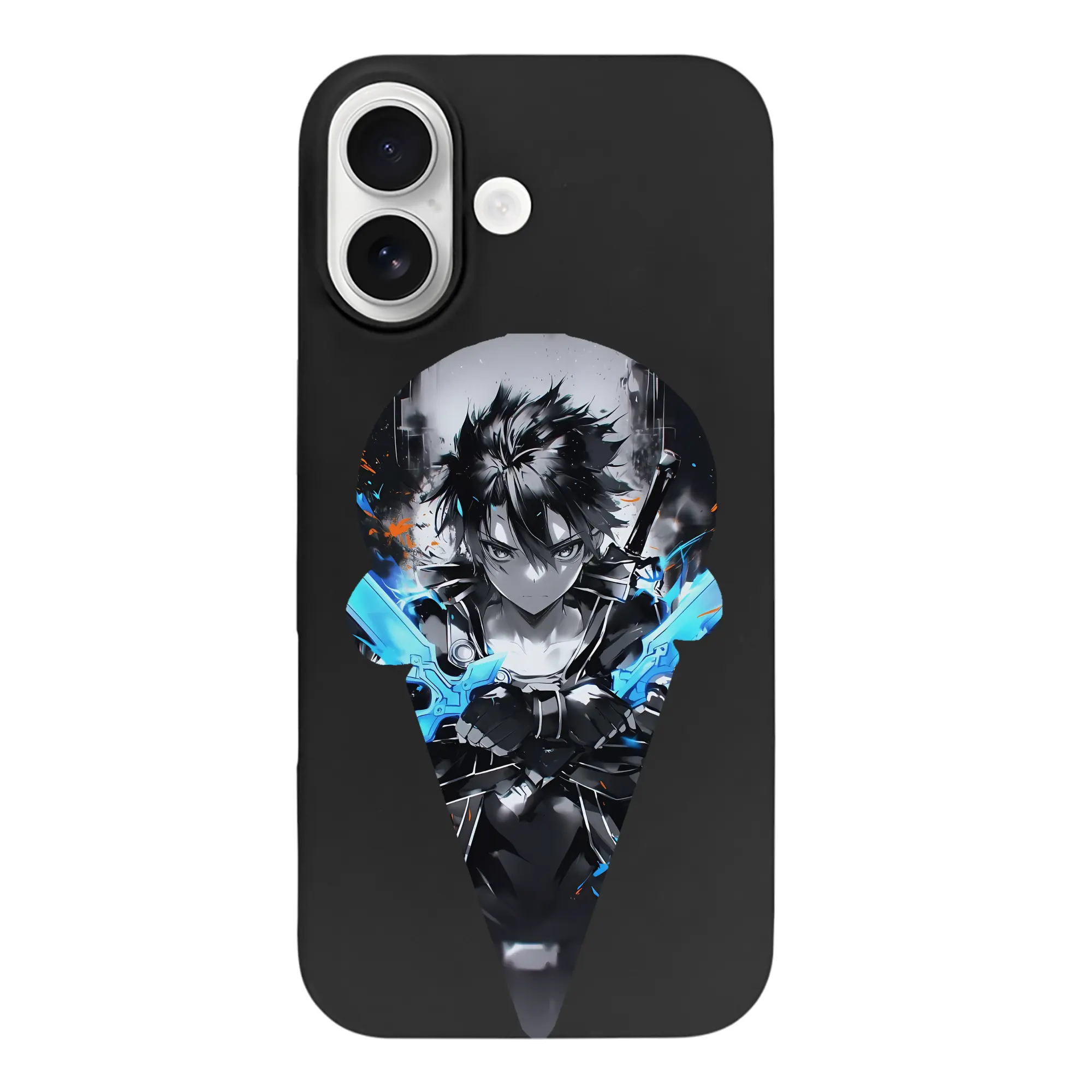 ソードアートオンライン グッズ キリト - iPhone 17 シリーズ シリコンケース 薄型 耐衝撃 指紋防止 ソフトタッチカバー 精密フィット 傷防止 保護ケース iPhone 17/17 Air/17 Pro/17 Pro Max 対応